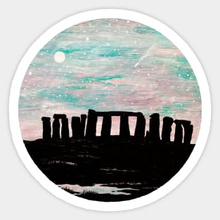 Stonehenge England Megaliths Sticker